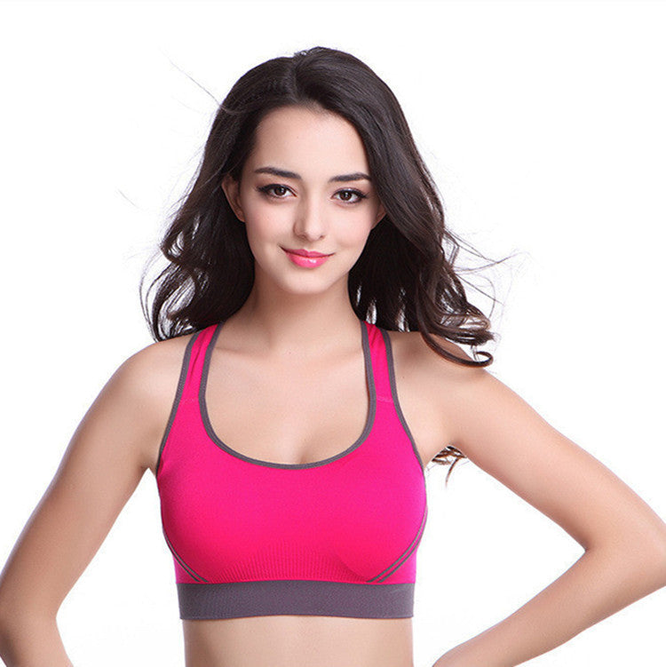 Women's Seamless Padded Athletic Tank - Stretch Cotton Sports Bra for Gym & Yoga - PeakImpact Sports