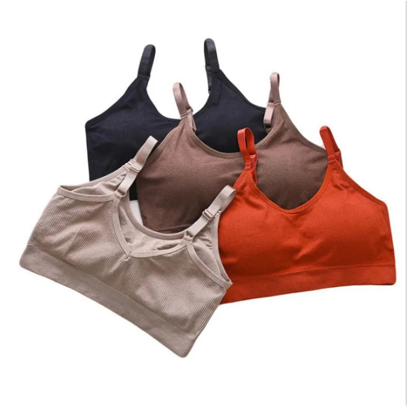 Seamless Sports Bra Women Fitness Top Yoga Bra for Cup Black White Running Yoga Gym Crop Top Women Push Up Sport Bra Top Bh - PeakImpact Sports